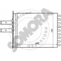 Радиатор печки, теплообменник SOMORA KEU 6WAL 8W69K8 081250A 1418460273