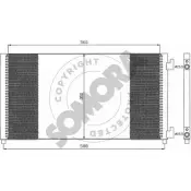 Радиатор кондиционера SOMORA Fiat 081360A WZ2AQ1V SFX OY