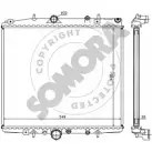 Радиатор охлаждения двигателя SOMORA I8 DO8HS 085040C 0PMTT Fiat Ulysse (179) 2 Минивэн 2.2 JTD 128 л.с. 2002 – 2006