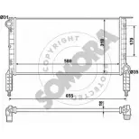 Радиатор охлаждения двигателя SOMORA Fiat Doblo 5 HHQTP 0CDVV86 088042
