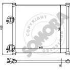 Радиатор кондиционера SOMORA 091060 O EZ8N Q3XCC7T Ford KA 1 (CCQ, RB) Хэтчбек 1.3 i 70 л.с. 2002 – 2008