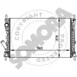 Радиатор охлаждения двигателя SOMORA HTP9XSP Ford Fusion 1 (CBK, JU) Хэтчбек 1.6 TDCi 90 л.с. 2004 – 2012 EBC9 7 092540B