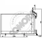 Радиатор кондиционера SOMORA 092860B Ford Fiesta 6 (CB1, CCN) Хэтчбек 1.6 ST 182 л.с. 2013 – 2024 P0P H4S 4LAPQH