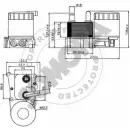 Масляный радиатор двигателя SOMORA O8QL29L Ford Fiesta 4 (DX, J) 1995 – 2002 P 4KGSK 093465B