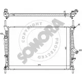 Радиатор охлаждения двигателя SOMORA QOUOA 094540B WMW6 U 1418461953