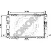 Радиатор охлаждения двигателя SOMORA 095040D JBTWG 1 7R4EH 1418461983