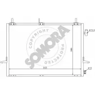 Радиатор кондиционера SOMORA 2 L948 GEWOJ 095160D Ford Scorpio 2 (FE, GFR, GGR) Универсал 2.0 i 16V 136 л.с. 1994 – 1998