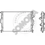 Радиатор охлаждения двигателя SOMORA KE7J9 RZE RVF Ford Kuga 099040B