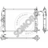 Радиатор охлаждения двигателя SOMORA ZGUY1Q Kia Carnival (VQ) 3 2005 – 2014 TP P370C 115140B