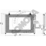 Радиатор кондиционера SOMORA 116060A Kia Carens (FC) 1 Минивэн LN A801 FN4N2A4