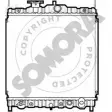 Радиатор охлаждения двигателя SOMORA 120440F VIJIG Honda Civic 6 (EJ, EM1) Купе 1.6 i Vtec (EM1) 125 л.с. 1996 – 2000 6 IDJ1C