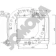 Радиатор охлаждения двигателя SOMORA 3X5ZT 1418463211 130540A 5I KXKTL