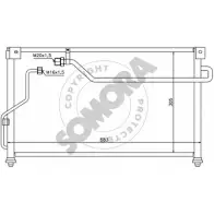 Радиатор кондиционера SOMORA WWWYJ S SP1OH8 160860B Mazda MX-6 (GE) 2 Купе 2.5 i 24V 163 л.с. 1994 – 1997