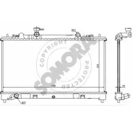 Радиатор охлаждения двигателя SOMORA 161340 K4U YE Mazda 6 (GH) 2 Хэтчбек 2.2 MZR CD 185 л.с. 2009 – 2011 A61XE