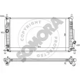 Радиатор охлаждения двигателя SOMORA 2 1BPMC KZQMVQ 162940A Mazda 3 (BL) 2 2008 – 2013