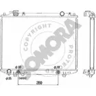 Радиатор охлаждения двигателя SOMORA DOMUYE 1418464285 J W7UNRM 168040A
