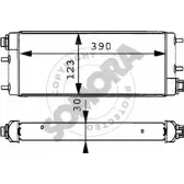 Радиатор АКПП SOMORA 1418465106 5HY KD4 172966 H3A3ZO0