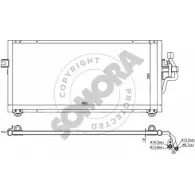 Радиатор кондиционера SOMORA 181160 2 IVMDW5 Mitsubishi Colt 5 (CJ, CP) Хэтчбек 1.6 1600 GLx (CJ4A) 90 л.с. 1996 – 2000 EP8T6