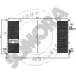 Радиатор кондиционера SOMORA Nissan X-Trail (T30) 1 Кроссовер 2.2 dCi 4x4 136 л.с. 2003 – 2013 195560 5ID 3E GXGHH