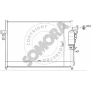 Радиатор кондиционера SOMORA 196260A TIZ1 QP QXUWH2X Nissan Navara (D40) 2 Пикап 3.0 dCi 4WD 231 л.с. 2010 – 2025