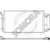 Радиатор кондиционера SOMORA 199560 XB12RSC Nissan Leaf NS6P F
