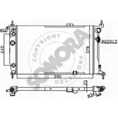 Радиатор охлаждения двигателя SOMORA 211540A 5X2X5 C Opel Astra (F) 1 Универсал 1.6 i 16V (F08. C05) 100 л.с. 1994 – 1998 UEWZL