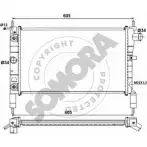 Радиатор охлаждения двигателя SOMORA QPH9S E 211540D BOGGHO8 Opel Astra (F) 1 Универсал 1.6 Si (F08. C05) 101 л.с. 1992 – 1994