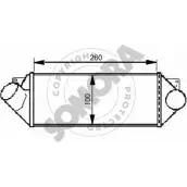 Интеркулер SOMORA Opel Astra (F) 1 Универсал 1.7 TD (F08. C05) 68 л.с. 1994 – 1998 W9WS6 F3C2 QH3 211545A