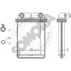 Радиатор печки, теплообменник SOMORA 1418467151 713YCA XHQ2 Y 212050