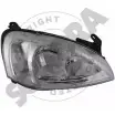 Фара SOMORA Opel Corsa (C) 3 Хэтчбек 1.8 (F08. F68) 125 л.с. 2000 – 2009 212515 WDHACH 5 GSE8270