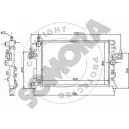 Радиатор охлаждения двигателя SOMORA UYEG X2M 212540A S4GOR Opel Corsa (C) 3 Хэтчбек 1.7 CDTI (F08. F68) 100 л.с. 2003 – 2009
