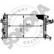Радиатор охлаждения двигателя SOMORA 212540C 12Z0N Opel Corsa (C) 3 Хэтчбек 1.4 Twinport (F08. F68) 90 л.с. 2003 – 2009 X O6VK