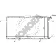 Радиатор кондиционера SOMORA Opel Frontera (B) 2 Кроссовер 3.2 i (6B1VF) 205 л.с. 1998 – 2025 213660 KPLQ M UZFVM2