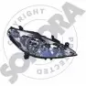 Фара SOMORA MLOM249 220715 Peugeot 307 1 (3B, PF2) Кабриолет 2.0 16V 140 л.с. 2004 – 2009 9WC NQGR