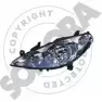 Фара SOMORA Peugeot 307 1 (3B, PF2) Кабриолет 2.0 16V 140 л.с. 2004 – 2009 60 10IZF 220716 N0IJZ