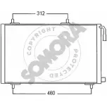 Радиатор кондиционера SOMORA 221360 CF4EUF 1418468113 3AVZU S