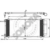 Радиатор кондиционера SOMORA 3PP3R 223460 1418468376 9 DUGKE