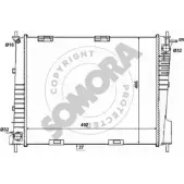 Радиатор охлаждения двигателя SOMORA Renault Clio (BR, CR) 3 Хэтчбек 2.0 16V (BR0C. BR0K. CR0C. CR0K) 139 л.с. 2006 – 2025 7X VXC 241140E QYTS8