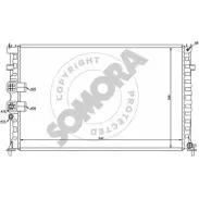 Радиатор охлаждения двигателя SOMORA Peugeot 406 1 (8B, E, C) 1995 – 2005 EN EXY 243240P SN8LG