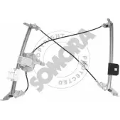 Стеклоподъемник SOMORA O0E7R8Z 243258C IAU4N OU Renault Megane 2 (BM, KM, EM, LM) 2002 – 2009