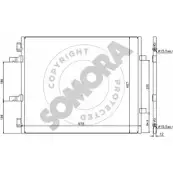 Радиатор кондиционера SOMORA 245260A 18OQWZ 21 WIV6 Opel Vivaro (A) 1 Автобус 2.0 CDTI (F7) 90 л.с. 2006 – 2025