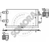 Радиатор кондиционера SOMORA 4NTKUM QEBW V8 245560G Opel Movano (A) 1 Фургон 2.5 CDTI (FD) 146 л.с. 2003 – 2025