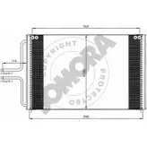 Радиатор кондиционера SOMORA XOY KEK 247760A Renault Avantime (DE0) 1 Минивэн 3.0 V6 (DE04. DE0T) 207 л.с. 2001 – 2003 IS4FWF