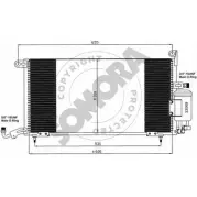 Радиатор кондиционера SOMORA Seat Toledo E63K3X8 6V X0P 281160