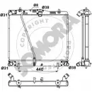 Радиатор охлаждения двигателя SOMORA Toyota Hiace (H200) 5 2004 – 2019 319040B C HUEANB P0KA11