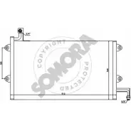 Радиатор кондиционера SOMORA B2U5I Volkswagen Golf 3 (1H1) Хэтчбек 1.9 SDI 64 л.с. 1995 – 1997 3AF4 QB 350860