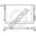 Радиатор охлаждения двигателя SOMORA 82ES3M 49 XIH Audi A3 (8V1, K) 3 Хэтчбек 2.0 S3 Quattro 300 л.с. 2012 – 2024 351240D