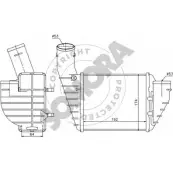 Интеркулер SOMORA MDV6QU0 352245R 72 N9C Skoda Superb (3U) 1 2001 – 2008