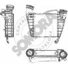 Интеркулер SOMORA 352345LC M 9CX9 25FA6Y Volkswagen Phaeton