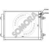 Радиатор кондиционера SOMORA 1418472789 C8OWTP 352460B NRTR TT9